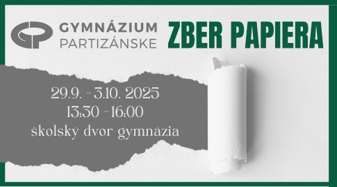 zber papiera