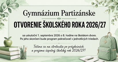 Otvorenie školského roka