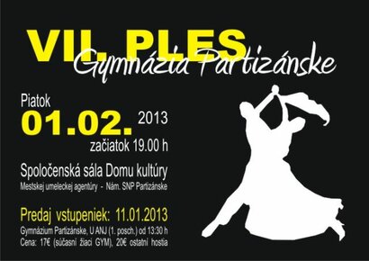 VII. ples Gymnázia Partizánske
