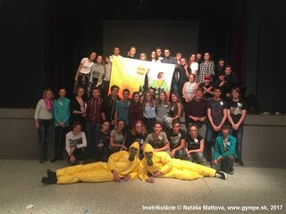 Prvú B privítali žiaci 3.B