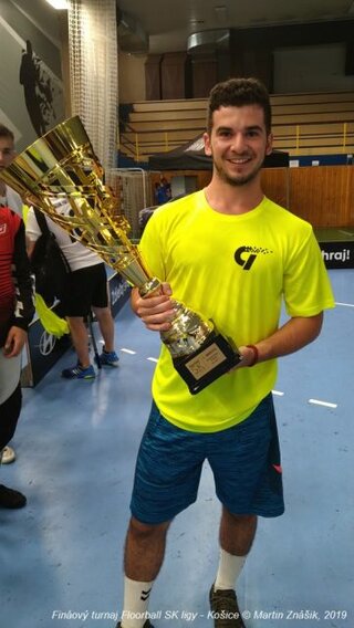 člen realizačného tímu a bývalý obranca GYM PE - Dávid Hudec