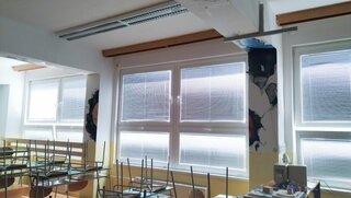 fragmenty slnečnej sústavy v učebni fyziky