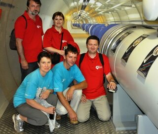 Skoro ako v ozajstnom tuneli urýchľovača...