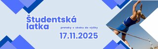 Študentská latka 2025