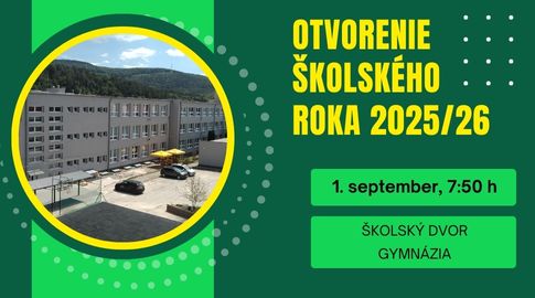 Otvorenie školského roka 2025/26