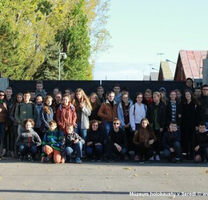 exkurzia - múzeum holokaustu v Seredi