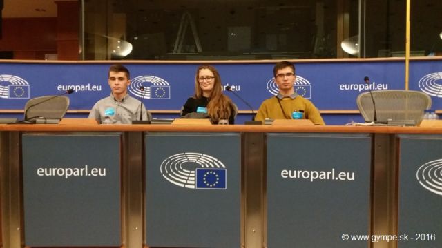 Mladí Európania v Bruseli