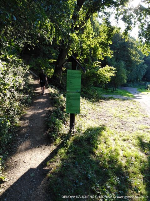 Obnova náučno-relaxačného chodníka Salaš - Chata Ondrej